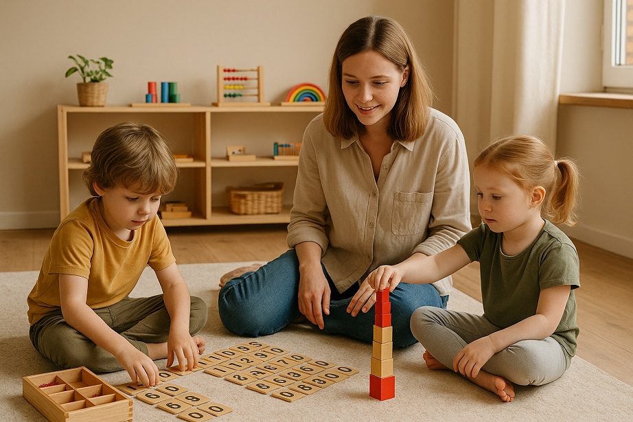 Lớp học Montessori tại nhà